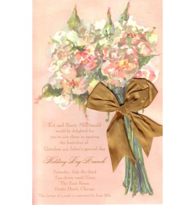Bridal Shower Invitations, Blush Bouquet, Odd Balls